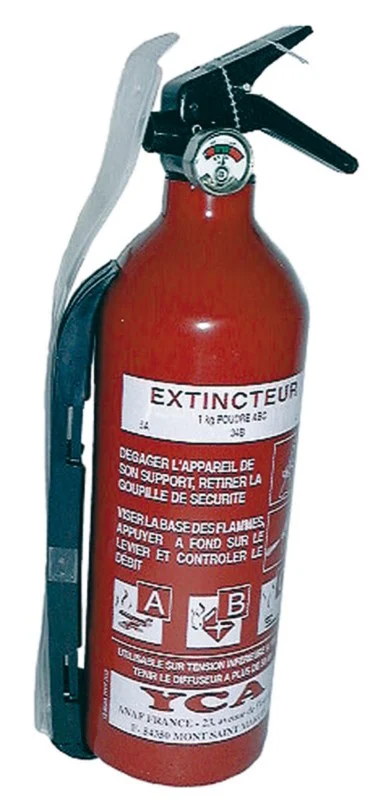 Extintor 1 Kg Abc Con Manómetro Seguridad Altium