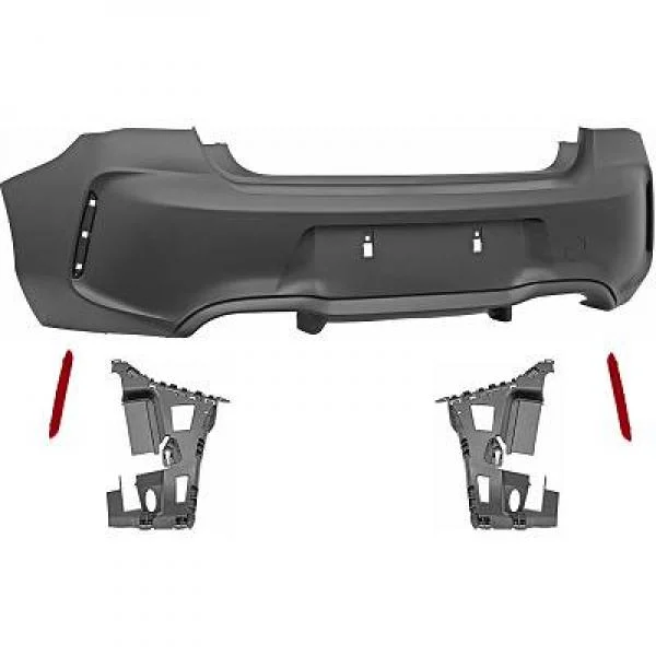 Paragolpes Trasero Deportivo F20 Bmw Año: 15-18 Sport M2 Look