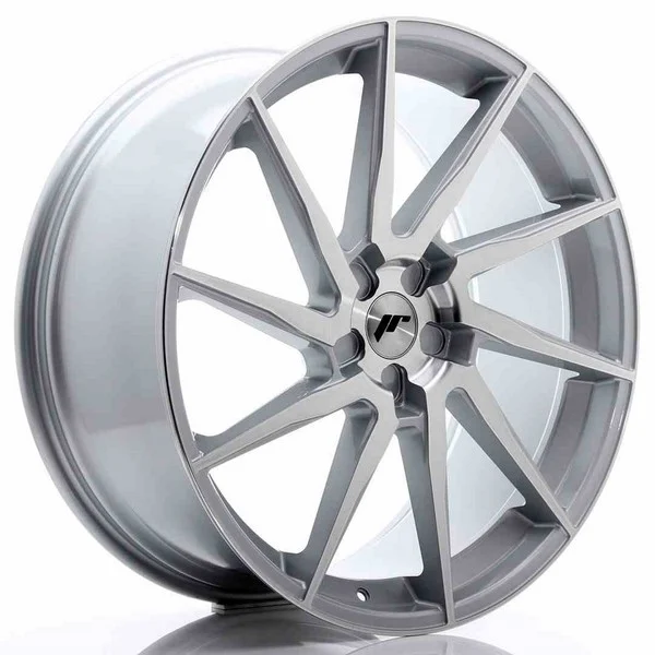 LLANTA JR Wheels JR36 23x10 ET30-55 5H BLANK Silver Brushed Face JAPAN RACING