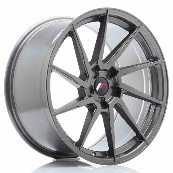 LLANTA JR Wheels JR36 20x10 ET20-45 5H BLANK Hyper Gray JAPAN RACING