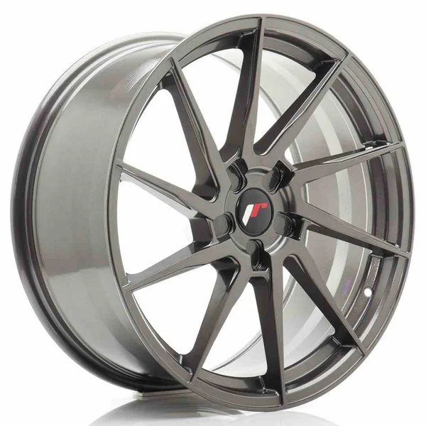 LLANTA JR Wheels JR36 20x9 ET15-38 5H BLANK Hyper Gray JAPAN RACING
