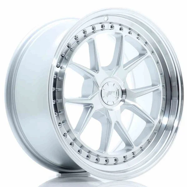 LLANTA JR Wheels JR39 18x8,5 ET35 5H BLANK Silver Machined Face JAPAN RACING
