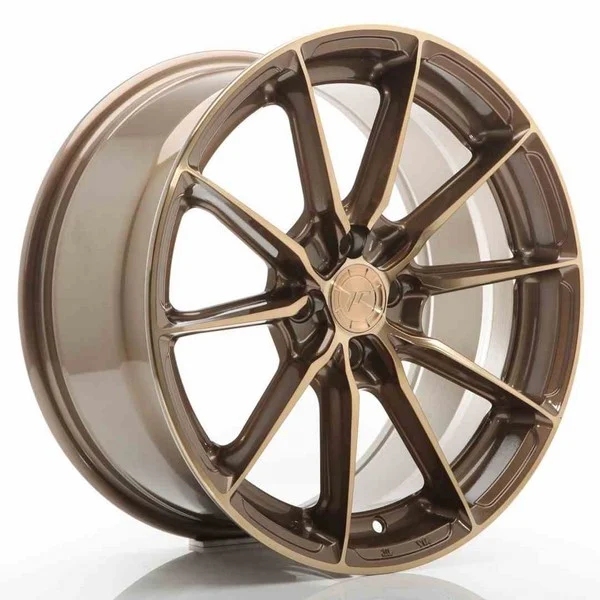 LLANTA JR Wheels JR37 17x8 ET40 4x100 Platinum Bronze JAPAN RACING