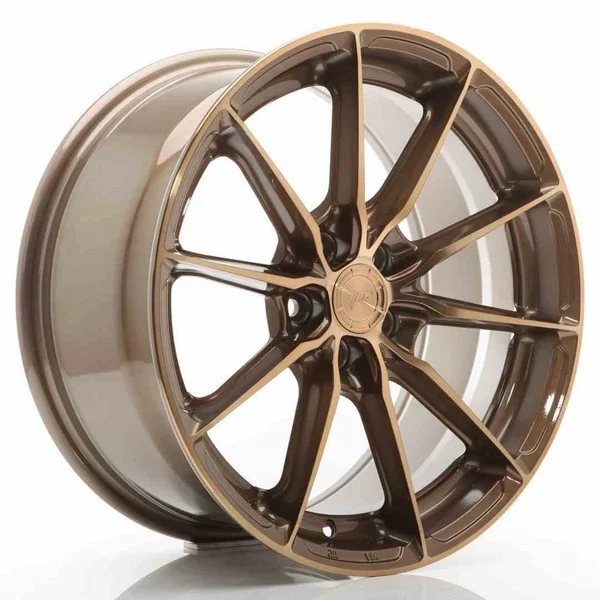 LLANTA JR Wheels JR37 17x8 ET35 5x100 Platinum Bronze JAPAN RACING