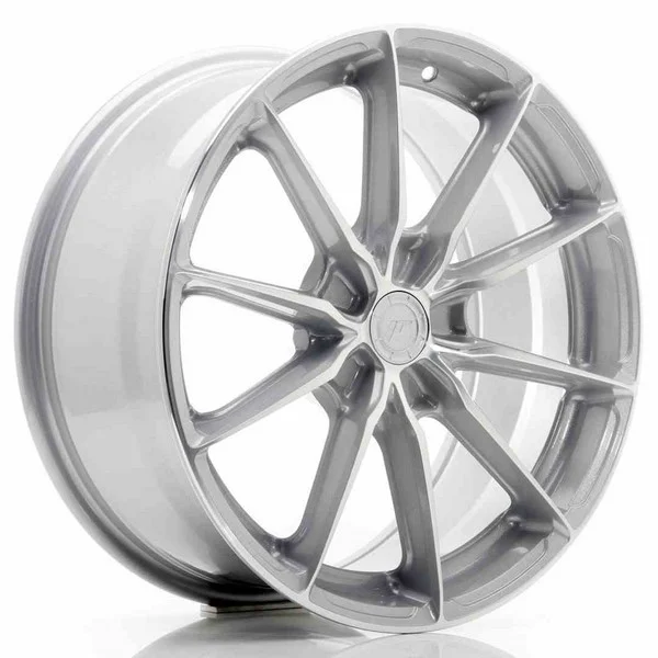 LLANTA JR Wheels JR37 18x8 ET20-45 5H BLANK Silver Machined Face JAPAN RACING