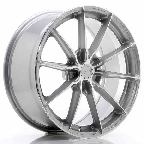 LLANTA JR Wheels JR37 19x8,5 ET35-45 5H BLANK Silver Machined Face JAPAN RACING