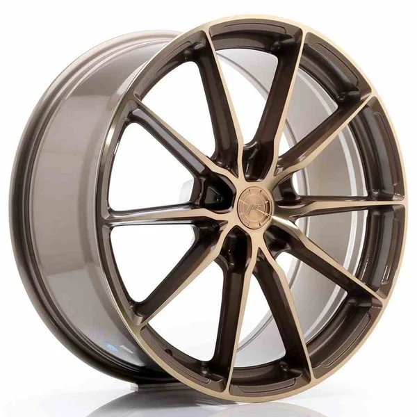 LLANTA JR Wheels JR37 20x9 ET35-45 5H BLANK Platinum Bronze JAPAN RACING