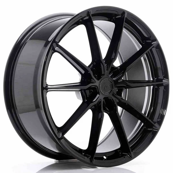 LLANTA JR Wheels JR37 20x9 ET35-45 5H BLANK Glossy Black JAPAN RACING