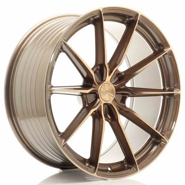 LLANTA JR Wheels JR37 21x10 ET10-41 5H BLANK Platinum Bronze JAPAN RACING