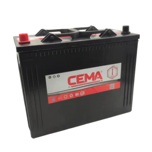 Bateria Cema Industrial Referencia: Cb130.1 - Capacidad (Ah-20h) 130 - Arranque (A-En) 850 - Dimensiones: L(Mm) 345 - an (Mm) 17