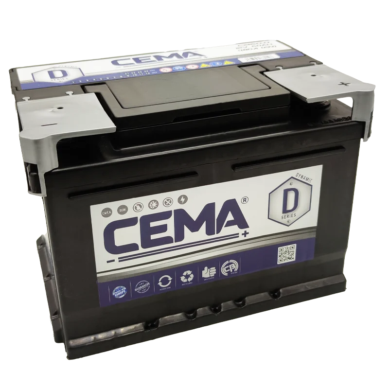 Bateria Cema Dynamic Referencia: Cb60.0 - Capacidad (Ah-20h) 60 - Arranque (A-En) 480 - Dimensiones: L(Mm) 242 - an (Mm) 175 - A