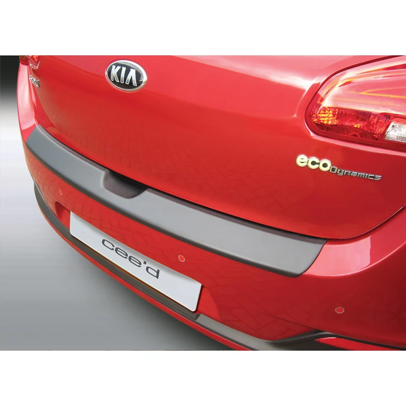 Protector Para El Paragolpes Trasero Abs Kia Cee'd 5 Puertas 5/2012- Color Negro