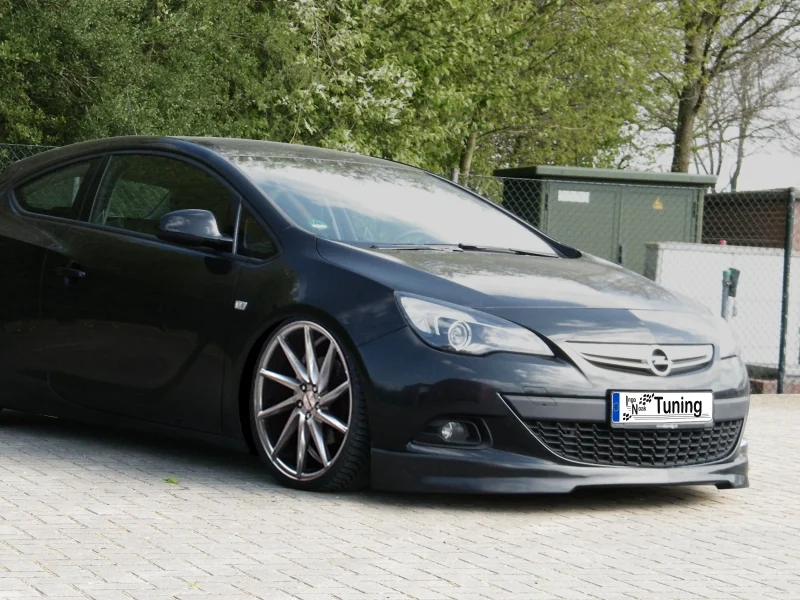Spoiler Delantero En Abs Opel Astra J Gtc Año : 11/2012- Para Todos Los Modelos Spoiler Delantero En Abs Ingo Noak