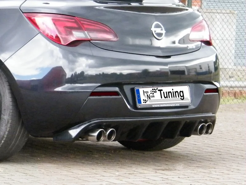 Difusor Trasero Einsatz En Abs Opel Astra J Gtc Año : 11/2012- Para Todos Los Modelos Difusor Trasero En Abs, Ingo Noak