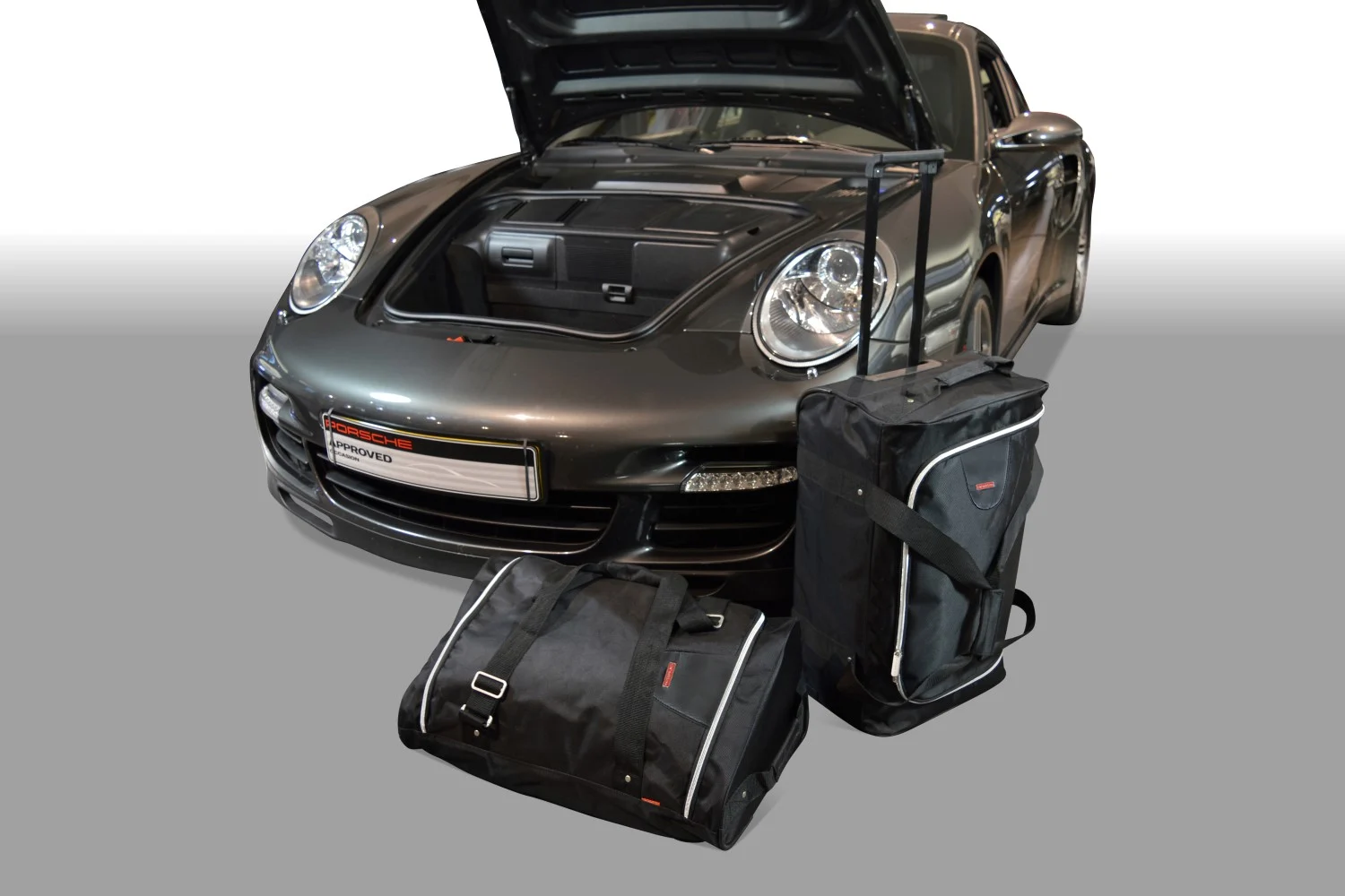 Set maletas especifico PORSCHE 911 (997) 2WD without CD-changer or with CD-changer on top of bulkhead 2004-2012 coupé / cabrio C