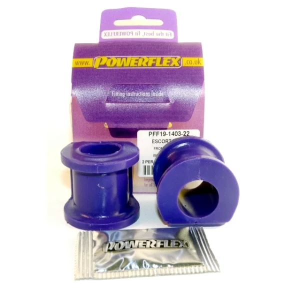 Powerflex Silentblock Front Anti Roll Bar Mount 22mm FORD Escort Mk1