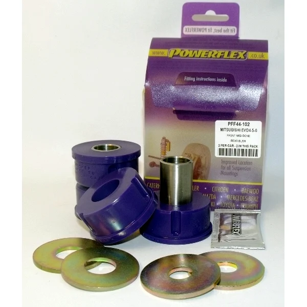 Powerflex Silentblock Front Wishbone Rear Bush MITSUBISHI Lancer Evolution 4-5-6-7 RS/GSR