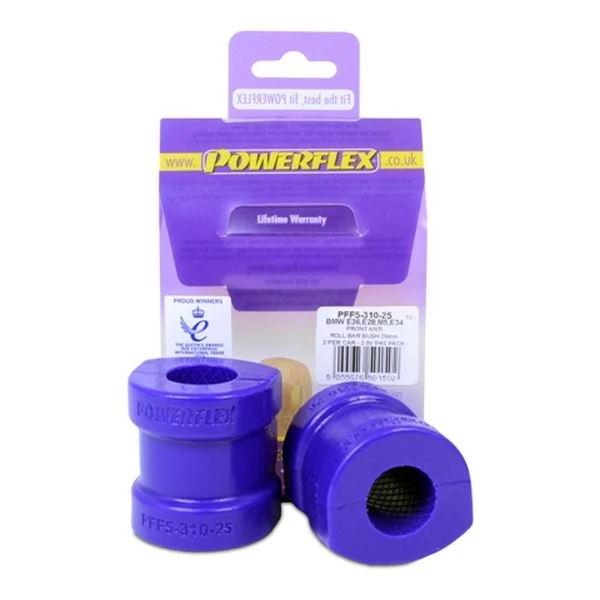 Powerflex Silentblock Front Anti Roll Bar Mounting 25mm BMW E34 5 Series (1988 - 1996)