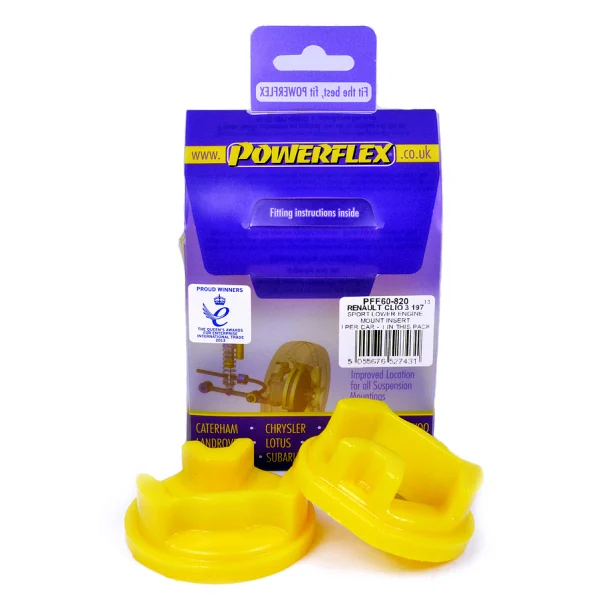Powerflex Silentblock Lower Engine Mount Insert RENAULT Megane II inc RS 225, R26 and Cup (2002 - 2008)
