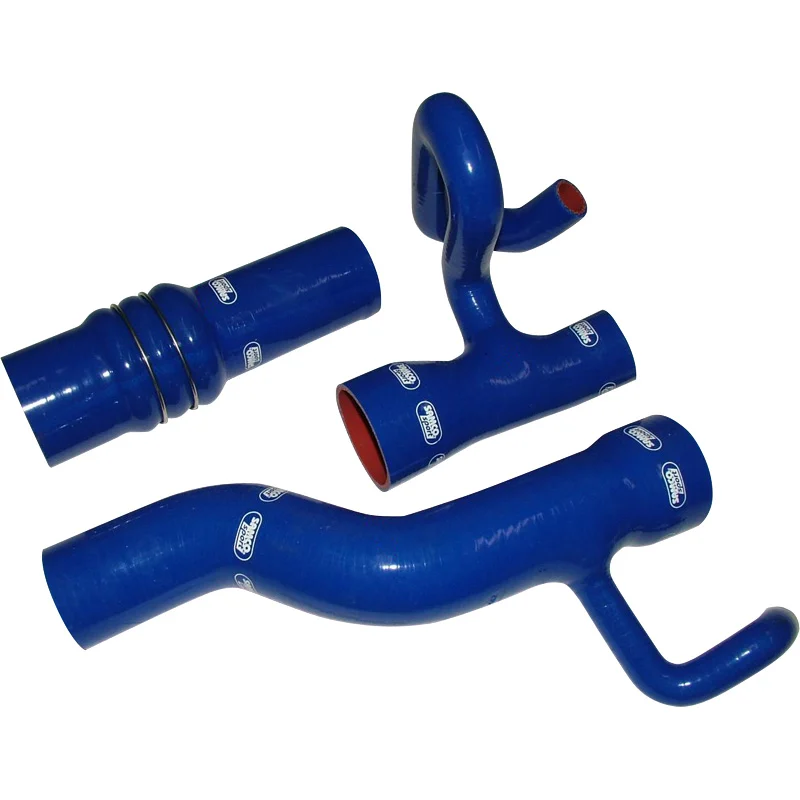 Samco Kit De Tubos Audi S4/S6 2.2l 1992-1994 & S6/C4 2.2 1995-1997 - 3-Piezas - Turbo - Excl. Uk - Azul