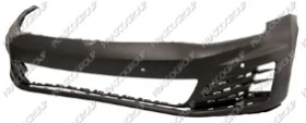 Paragolpes Delantero Imprimado Con Agujeros Para Sensores Y Lavafaros Golf Vii Volkswagen Golf Vii Gti 2013->