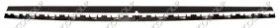 Moldura Mastil Puerta Deredcha - Negro Granulada Volkswagen Golf Vii Gti 2013->
