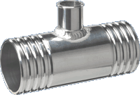 Valvulas Turbo Blowoff Valve T-Adaptor 65>65mm / O