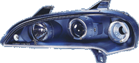 Faros Delanteros Kl Op Tigra 95- Black + Halorim