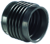 Filtros De Aire Flexibal Intake Rubber Black 76->76