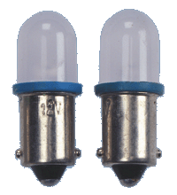 Iluminacion T-10 Led Bulb Ba9s Blue 12v 2pcs/Ca