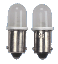Iluminacion T-10 Led Bulb Ba9s Super White 12v
