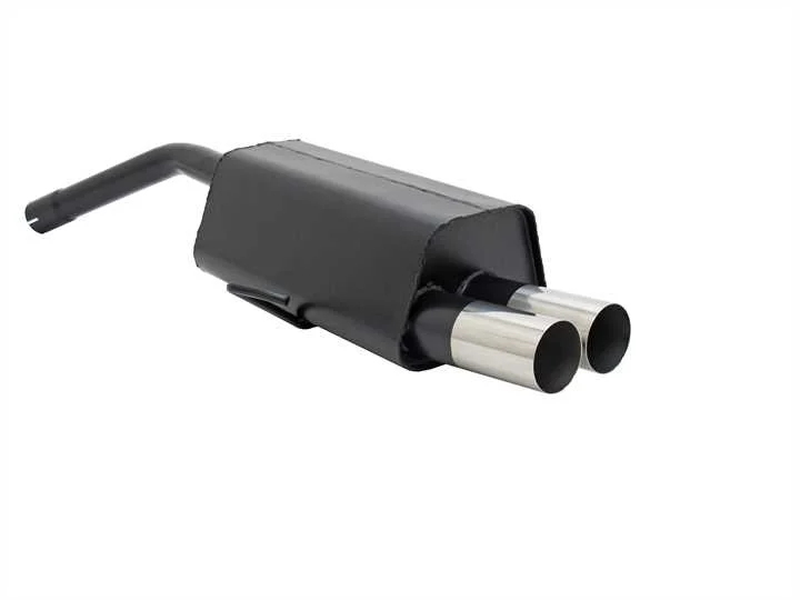 Escape Deportivo 2 X 76mm Rl-Design - Alfa Romeo 156 + Sportwagon Typ:932 1.6 / 1.8 / 2.0 / 2.0 Jts / 2.5 V6 / 1.9 Jtd / 2.4 Jtd