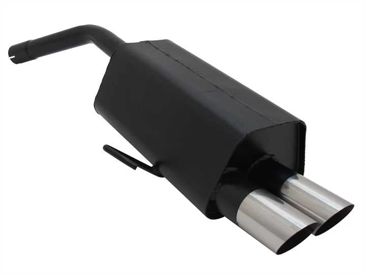 Escape Deportivo 2 X 76mm Ms-Design - Alfa Romeo 156 + Sportwagon Typ:932 1.6 / 1.8 / 2.0 / 2.0 Jts / 2.5 V6 / 1.9 Jtd / 2.4 Jtd