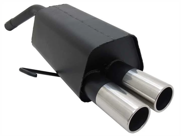 Escape Deportivo 2 X 76mm M-Design - Alfa Romeo 156 + Sportwagon Typ:932 1.6 / 1.8 / 2.0 / 2.0 Jts / 2.5 V6 / 1.9 Jtd / 2.4 Jtd