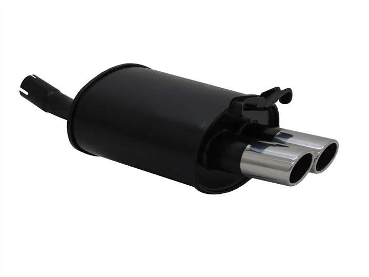Escape Deportivo 2 X 85/58mm Am-Design - Slk-Klasse Typ:R170 200 / 200k / 230 / 230k Requiere Cortar Paragolpes