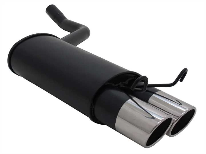 Escape Deportivo 2 X 90mm Sr-Design - 190e Typ:W201 1.8 / 2.0 / 2.3 Bj. 1982 - 1990 Excepto Diesel - Requiere Cortar Paragolpes
