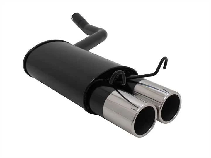 Escape Deportivo 2 X 90mm M-Design - 190e Typ:W201 1.8 / 2.0 / 2.3 Bj. 1982 - 1990 Excepto Diesel - Requiere Cortar Paragolpes
