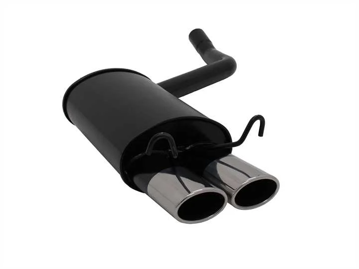 Escape Deportivo 2 X 85/58mm Am-Design - 190e Typ:W201 1.8 / 2.0 / 2.3 Bj. 1982 - 1990 Excepto Diesel - Requiere Cortar Paragolp