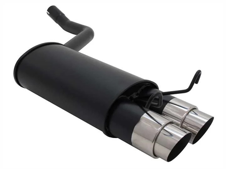 Escape Deportivo 2 X 90mm Gp-Design - 190e Typ:W201 1.8 / 2.0 / 2.3 Bj. 1982 - 1990 Excepto Diesel - Requiere Cortar Paragolpes