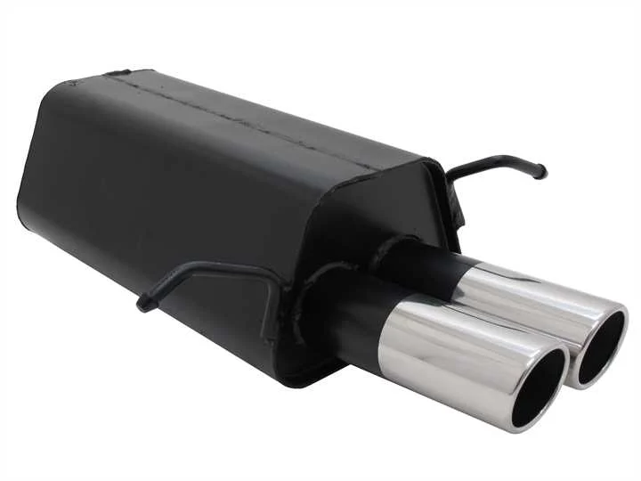 Escape Deportivo 2 X 76mm Sr-Design - C-Klasse Typ:W203/203k C180 / C200 / C230 / C240 / C250 / C180k / C200k / C230k / C200d /