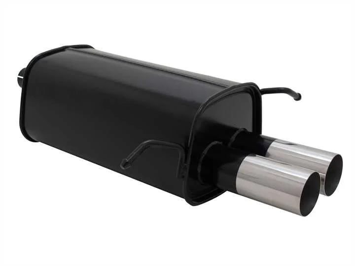 Escape Deportivo 2 X 76mm Rl-Design - Clk-Klasse Inkl. Cabrio Typ:W209 C200k / C200 Cgi / C240 (2.6l) / C280 (3.0l) / C320 / C22