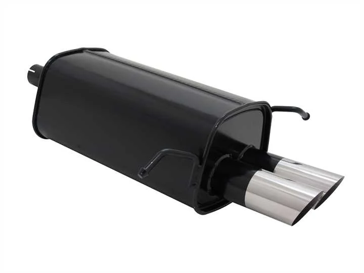 Escape Deportivo 2 X 76mm Ms-Design - Clk-Klasse Inkl. Cabrio Typ:W209 C200k / C200 Cgi / C240 (2.6l) / C280 (3.0l) / C320 / C22