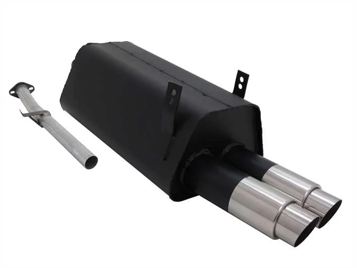 Escape Deportivo 2 X 76mm Gp-Design - Bmw E36 Limousine/Coupe/Cabrio/Touring Typ:3/B - 3/C - 3/B 316i / 318i Excepto 318is