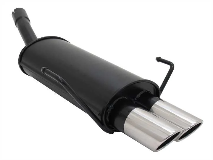 Escape Deportivo 2 X 76mm Sr-Design - Opel Astra H Typ:A-H 1.4 16v / 1.6 16v / 1.8 16v / 1.7 Cdti / 1.9 Cdti Requiere Corte Par