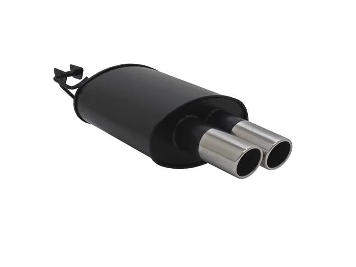 Escape Deportivo 2 X 76mm Sr-Design - Bmw E39 Limousine Typ:E39 520i / 523i / 525i / 528i / 530i Bj. 01/1996 - 06/2003 Solo Limo
