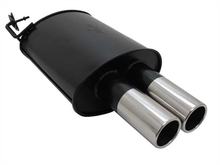 Escape Deportivo 2 X 76mm M-Design - Bmw E39 Limousine Typ:E39 520i / 523i / 525i / 528i / 530i Bj. 01/1996 - 06/2003 Solo Limou