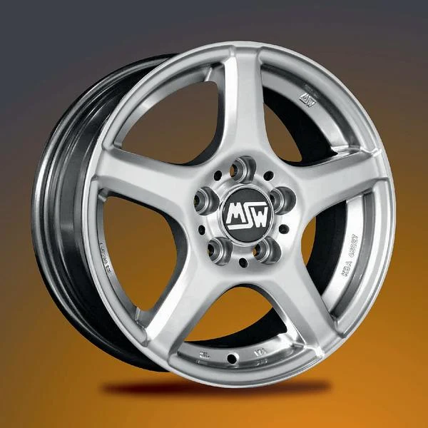 Llanta Msw 14 - 15x6,5 Gris Metalizado 4-5 Taladros