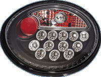 Pilotos Led Al Vw New Beetle 98- Led Black