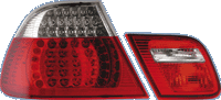 Pilotos Traseros Al Bm 3 E46 2drs 99-02 Led Red/Clea