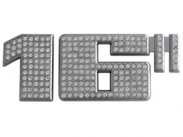 Wheel Size Badge in Inch - Crystal